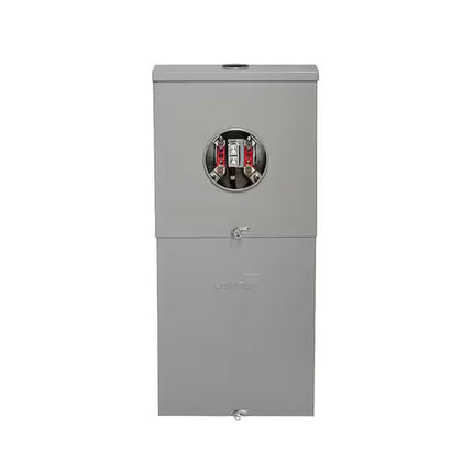 ReStore Select x Leviton 150 Amp Outdoor Meter Main Combo, 8-Spaces, Ring Type - 03R-LP815-RMC GW