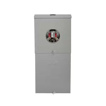 ReStore Select x Leviton 150 Amp Outdoor Meter Main Combo, 8-Spaces, Ring Type - 03R-LP815-RMC GW