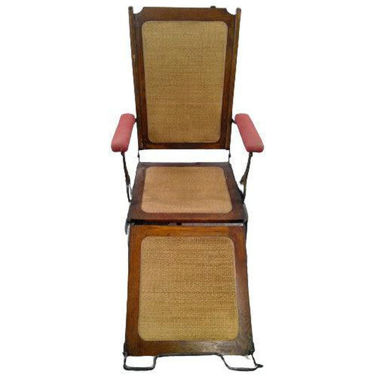 Antique Iron Frame Lounge Seat